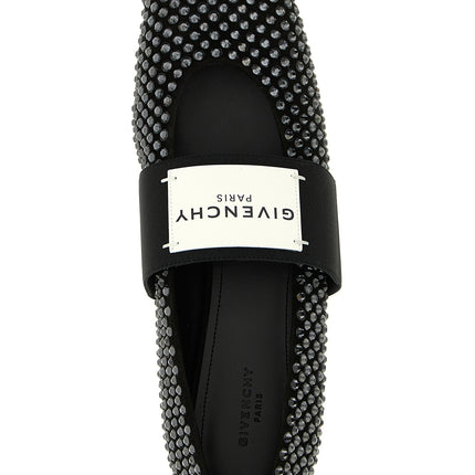 Givenchy Black Calfskin Ballet Flats