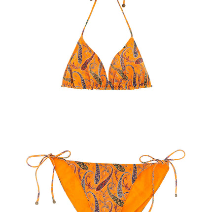 Etro Orange Polyamide Bikini