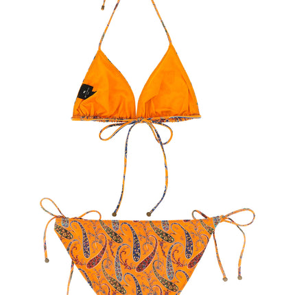 Etro Orange Polyamide Bikini