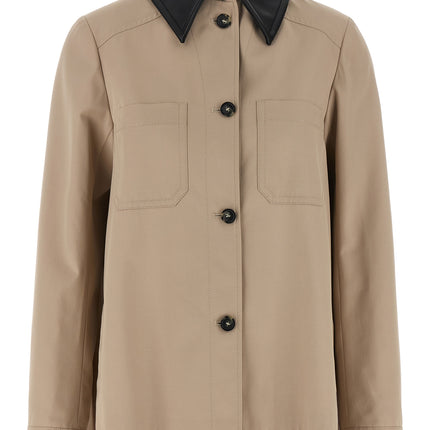 Sportmax Beige Polyester Coat