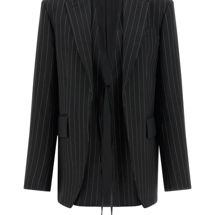Sportmax Black Wool Blazer