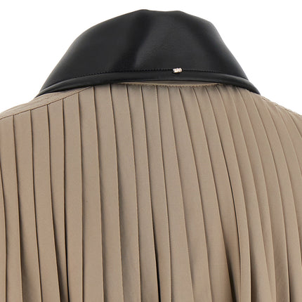 Sportmax Beige Polyester Coat
