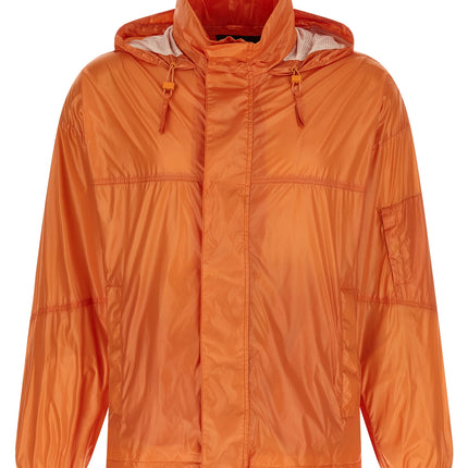 Hugo Boss Blue Polyester Shell Jacket