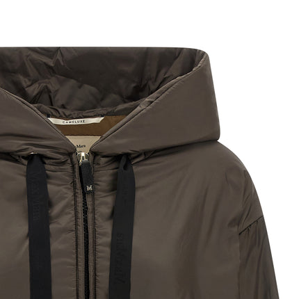 Max Mara Brown Polyester Shell Jacket