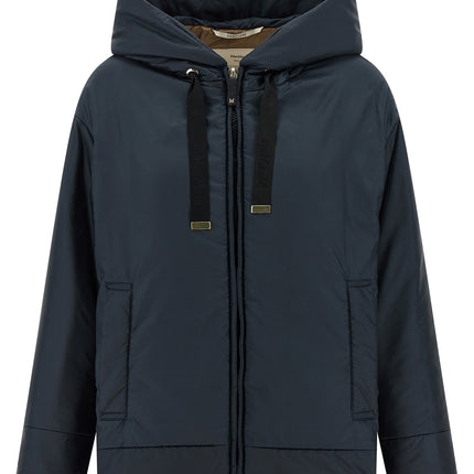 Max Mara Blue Polyester Shell Jacket