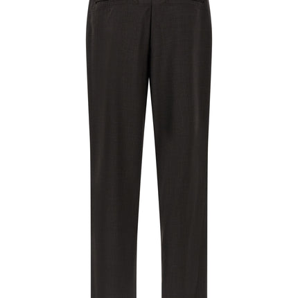 Kiko Kostadinov Brown Virgin Wool Casual Pants