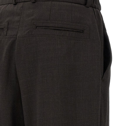 Kiko Kostadinov Brown Virgin Wool Casual Pants