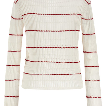 Max Mara White Silk Cardigan