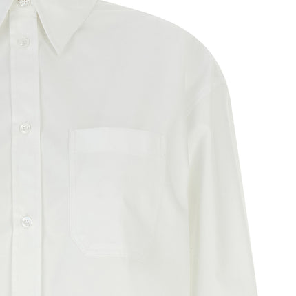 Sportmax White Cotton Blouse