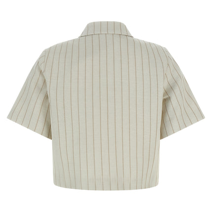Max Mara Beige Cotton Full-Length Jacket