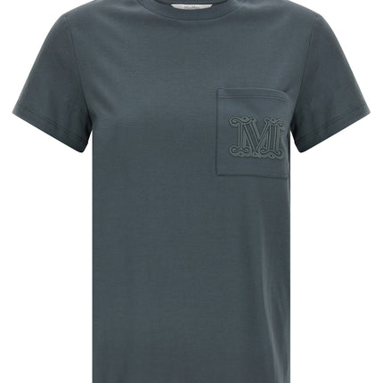 Max Mara Gray Cotton T-Shirt