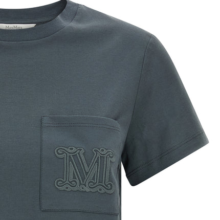 Max Mara Gray Cotton T-Shirt