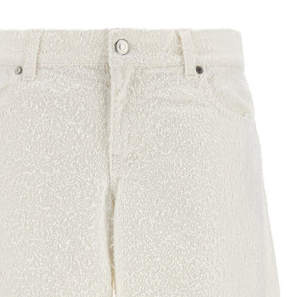 Stella McCartney White Cotton Jeans Denim