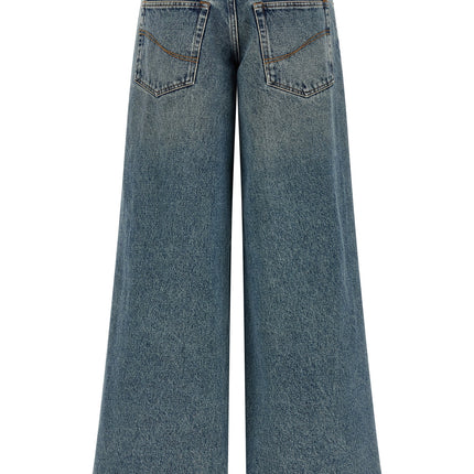 Stella McCartney Blue Cotton Jeans Denim