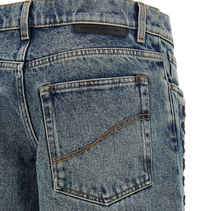Stella McCartney Blue Cotton Jeans Denim