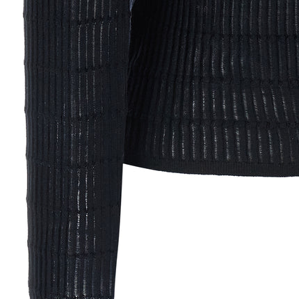 Max Mara Blue Silk Cardigan