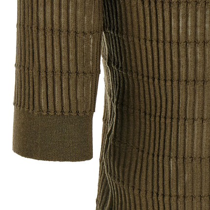 Max Mara Bicolor Silk Polo Shirt