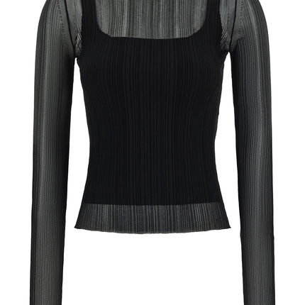 Sportmax Black Viscose Cardigan