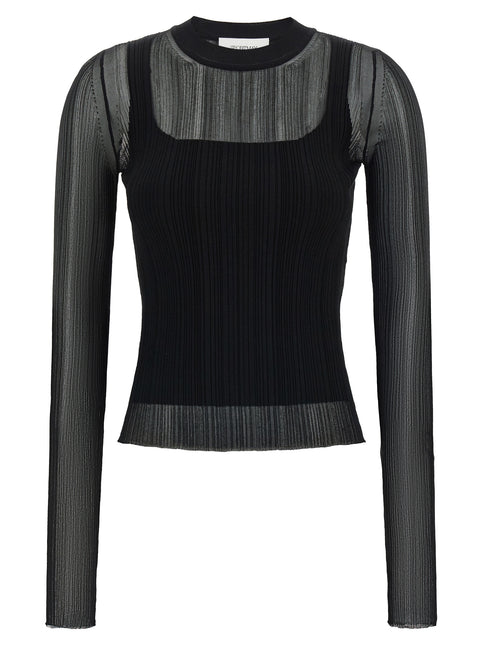 Sportmax Black Viscose Cardigan