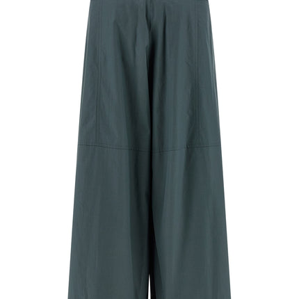 'S Max Mara Blue Cotton Flared Pants