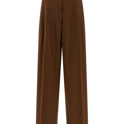 Max Mara Brown Virgin Wool Casual Pants