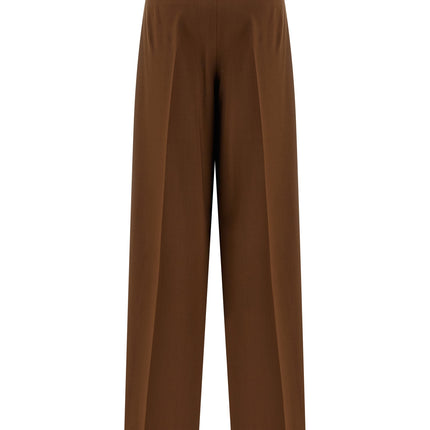 Max Mara Brown Virgin Wool Casual Pants