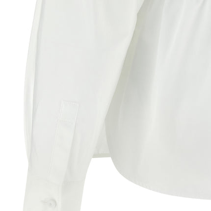 Max Mara White Cotton Blouse