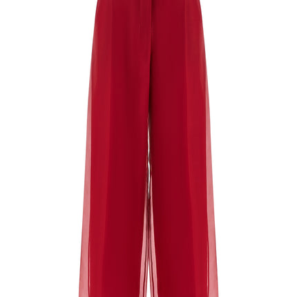 Max Mara Multicolor Silk Casual Pants