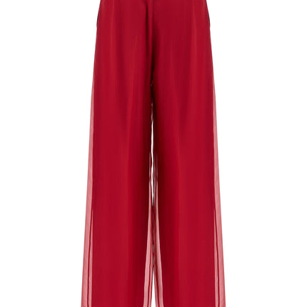 Max Mara Multicolor Silk Casual Pants