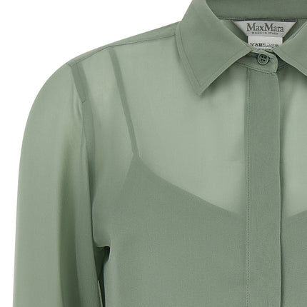 Max Mara Bicolor Silk Blouse