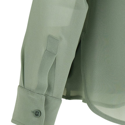 Max Mara Bicolor Silk Blouse