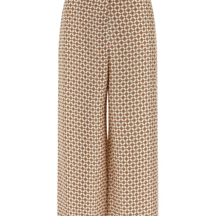 Max Mara Blue Silk Pants