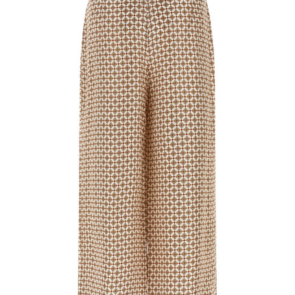 Max Mara Blue Silk Pants