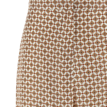 Max Mara Blue Silk Pants