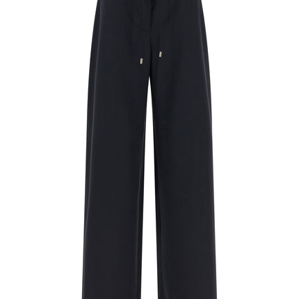 Max Mara Blue Virgin Wool Casual Pants