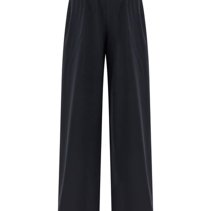Max Mara Blue Virgin Wool Casual Pants