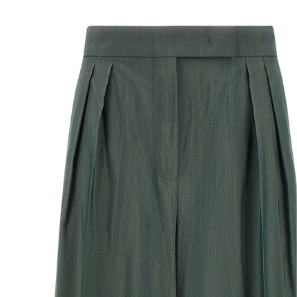 Max Mara Bicolor Virgin Wool Casual Pants