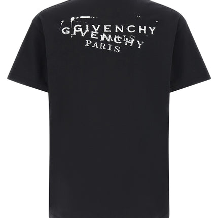 Givenchy Black Cotton T-Shirt