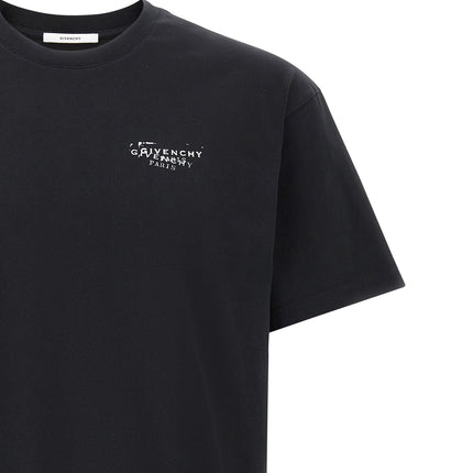 Givenchy Black Cotton T-Shirt