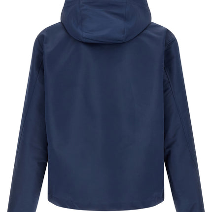Givenchy Blue Polyester Shell Jacket