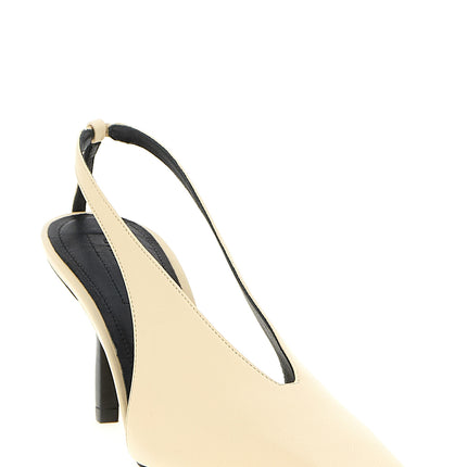 Armarium Beige Lambskin High Heel Pumps