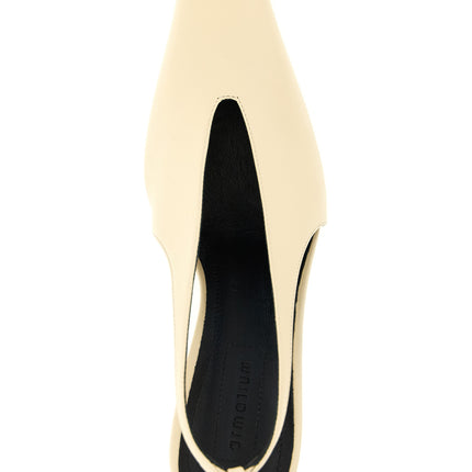 Armarium Beige Lambskin High Heel Pumps