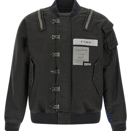 Yohji Yamamoto Black Cotton Bomber