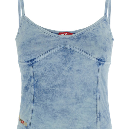 Diesel Blue Cotton Top