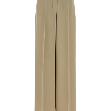Max Mara Beige Silk Dress Pants