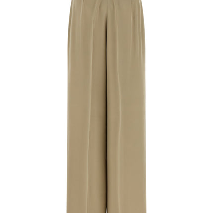 Max Mara Beige Silk Dress Pants