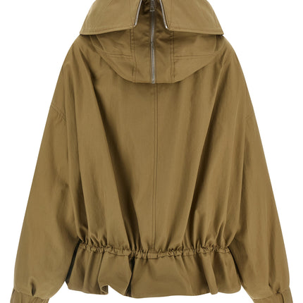 Dries Van Noten Beige Cotton Shell Jacket