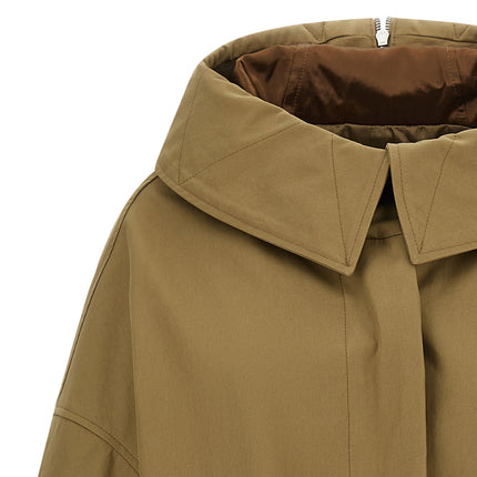 Dries Van Noten Beige Cotton Shell Jacket