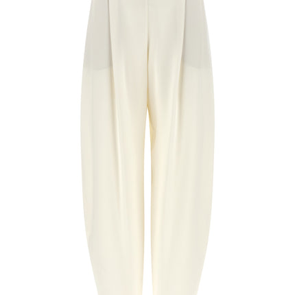 Brunello Cucinelli Beige Viscose Casual Pants