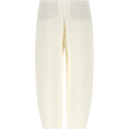 Brunello Cucinelli Beige Viscose Casual Pants